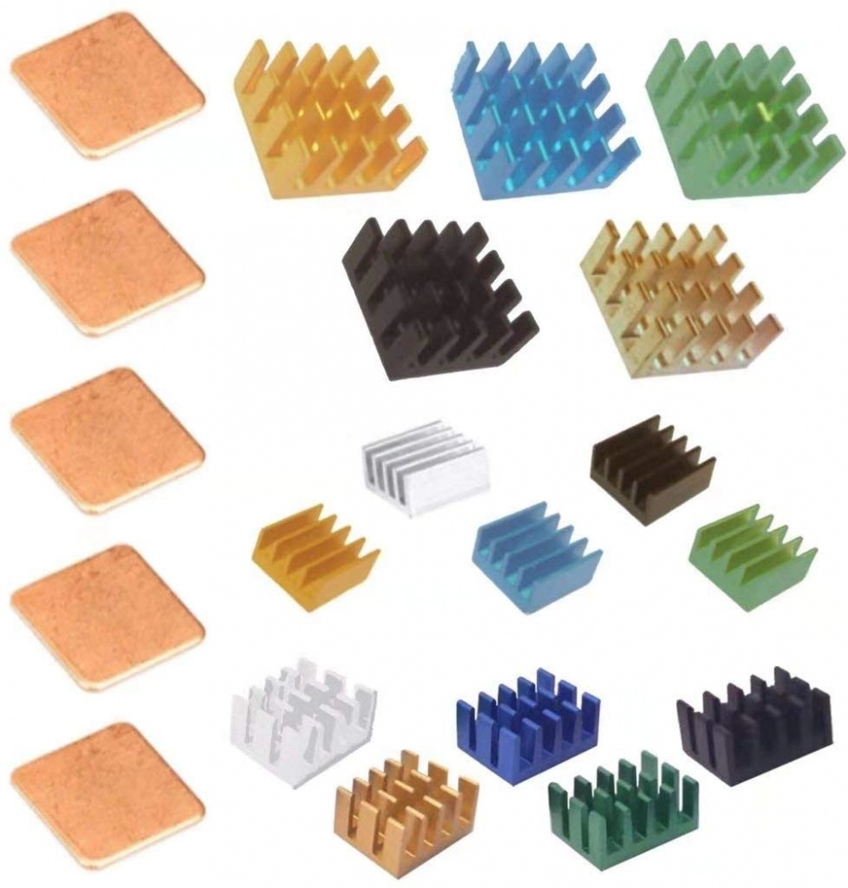 Cooler aluminum heat sink for raspberry pi
