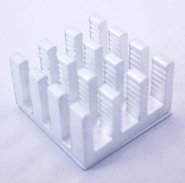 14mm heatsink aluminum with pre applied thermal conductive adhesive tape