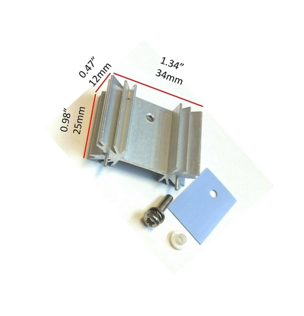 TO-220 TO-247 Heatsink Insulator Mounting Kit - Image 2