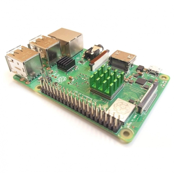 Raspberry Pi 5 Heatsink Kit Aluminum (Green (4pcs)) - Image 3