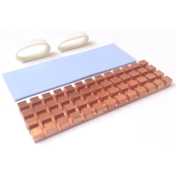 M.2 Copper Heatsink 70mmx20mmx4mm
