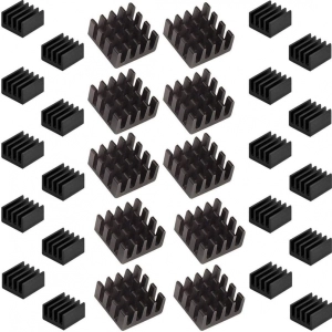 Raspberry Pi 4 B, 3 B+ Heatsink Kit Aluminum