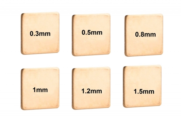 40pcs Copper pad shim assortment kit 20mm - Image 6