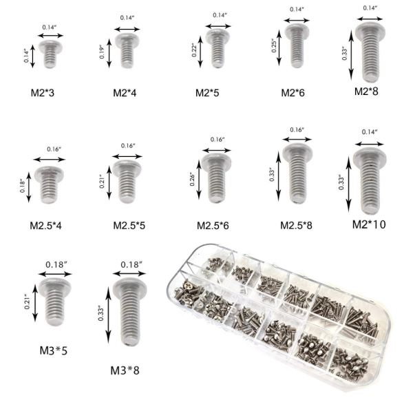 Laptop Screws Kit