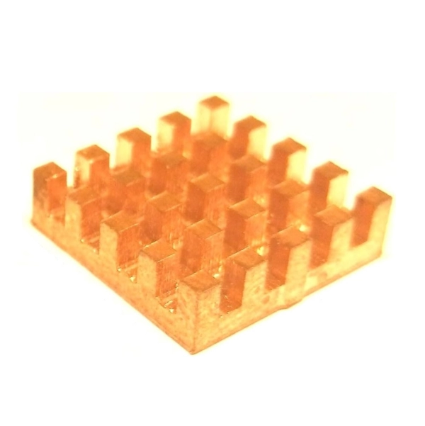 15mm Copper Heatsink 15mmx15mmx4mm