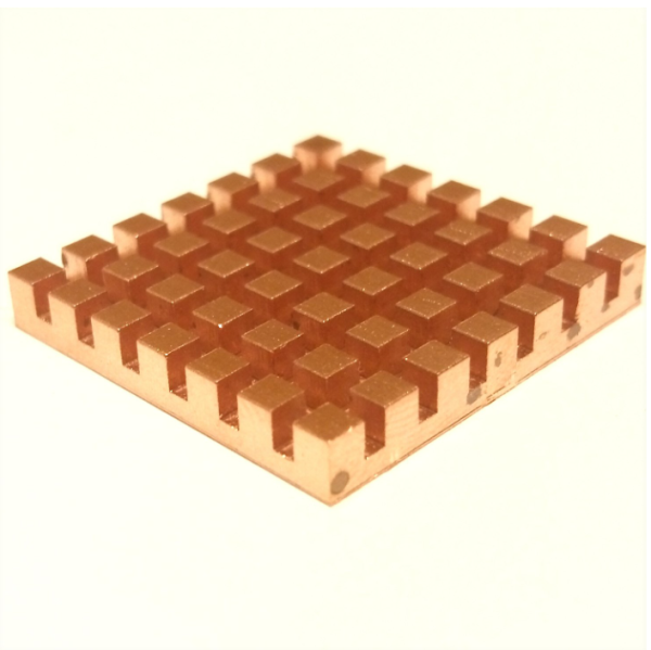 Copper heatsink 28x28mm