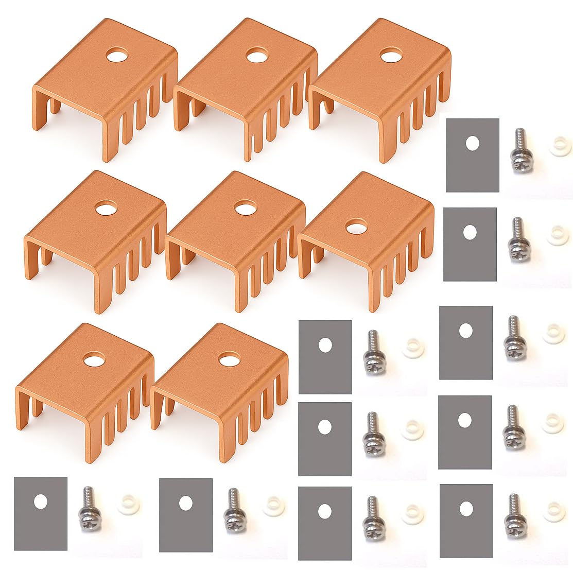 TO-220 Copper Heatsink kit